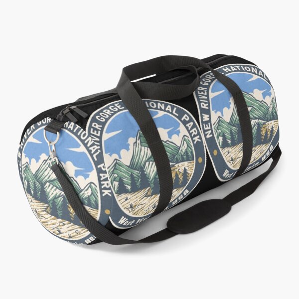 Item preview, New River Gorge National Park Vintage Mountains designed and sold by JordanHolmes.