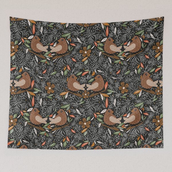 Item preview, Autumn Golder Birds designed and sold by PerlaDesignArt.