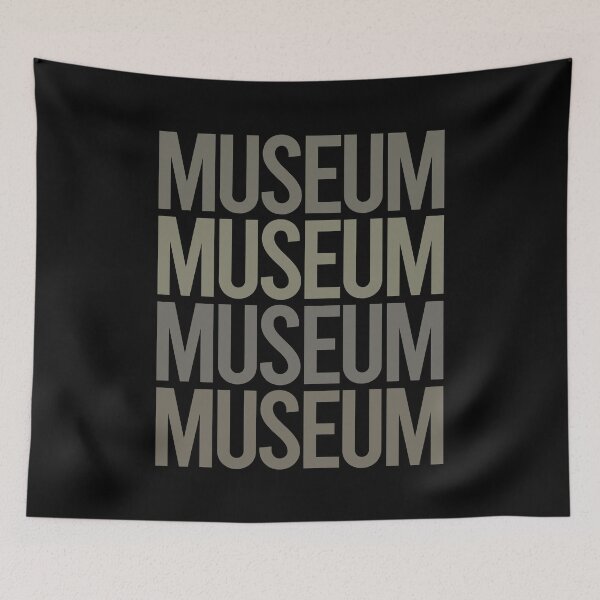 Item preview, Gray Text Art Museum designed and sold by StoreCalamity.