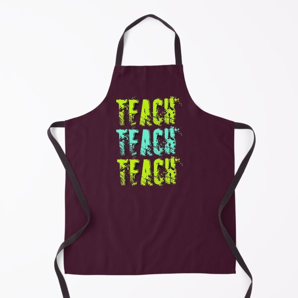 Item preview, Teacher Things : Teach Teach Teach Neon  designed and sold by catchyology.
