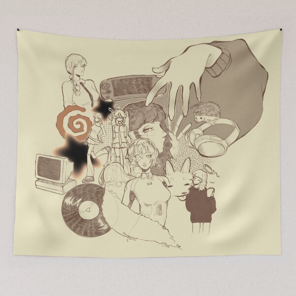 Item preview, tapestry  designed and sold by stillletrashy.