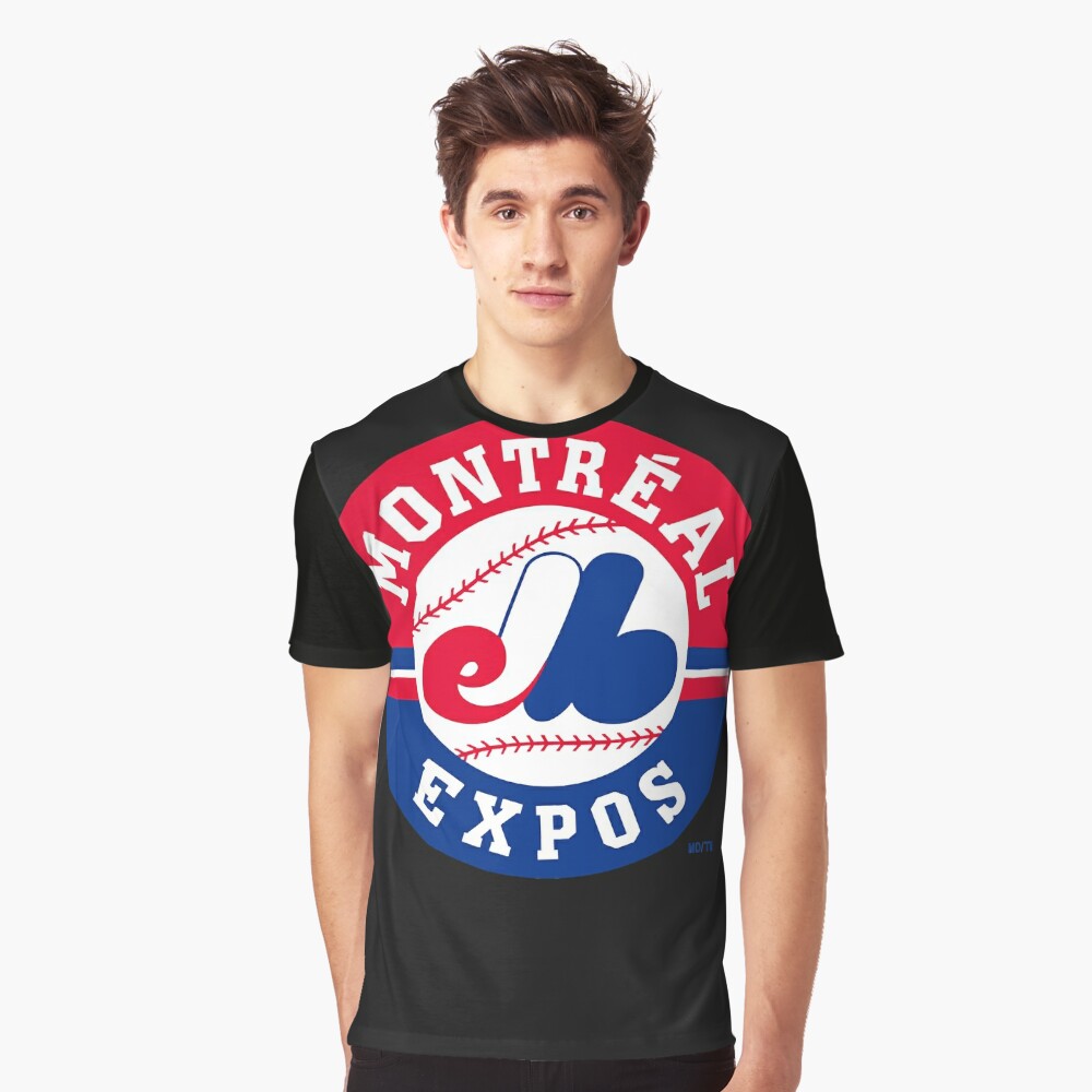 Montreal Expos Retro Vintage Logo T Shirt