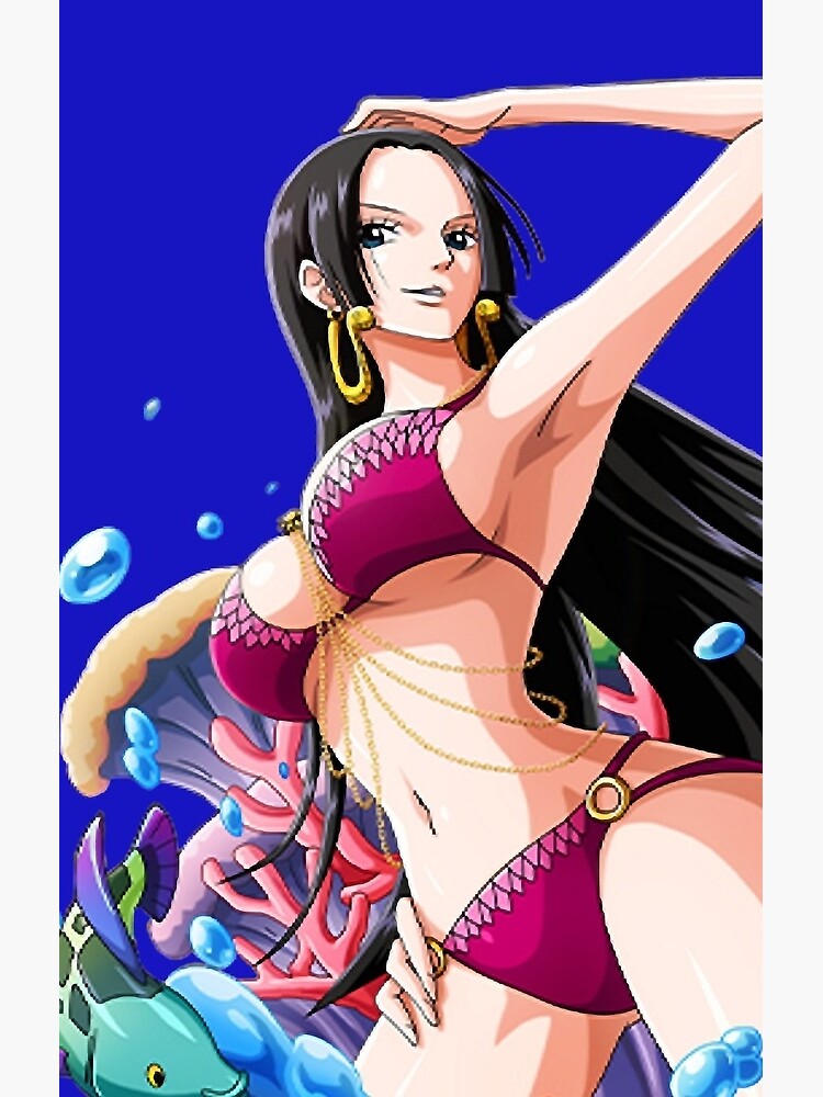 Boa Hancock One Piece Poster For Sale By Jacqueline4546 Redbubble 