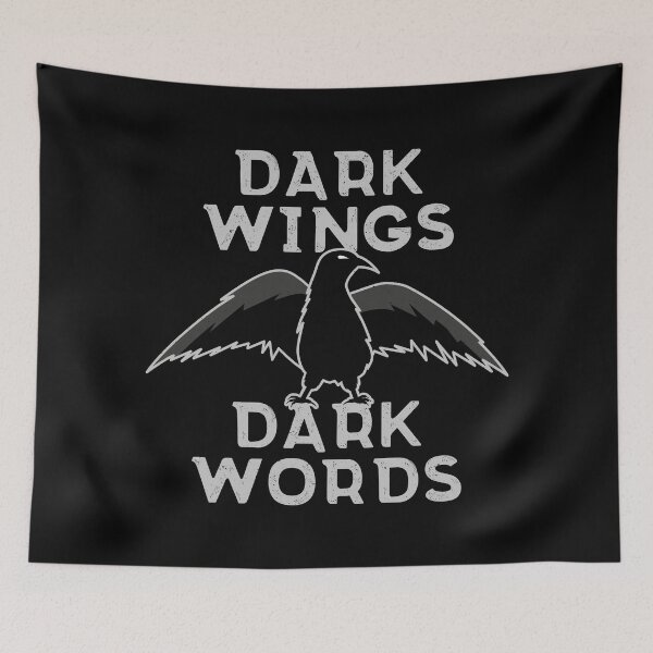 Item preview, Dark Wings Dark Words designed and sold by PaulSDesign.