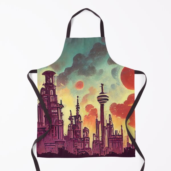 Item preview, The Galactic City designed and sold by AM FineArtPrints.
