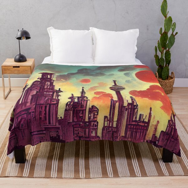 Item preview, The Galactic City designed and sold by AM FineArtPrints.
