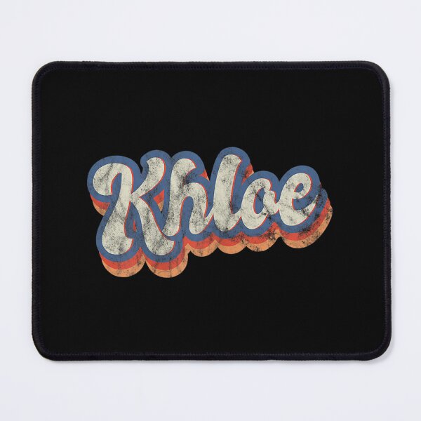 Item preview, Khloe Personalized Name Custom Lettering 70's designed and sold by Nicholaswikstro.