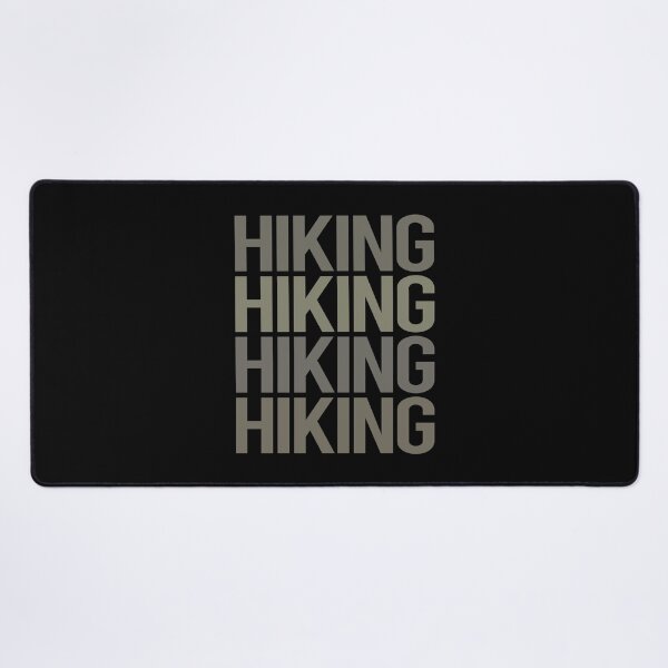 Item preview, Gray Text Art Hiking Hike Hiker designed and sold by StoreCalamity.