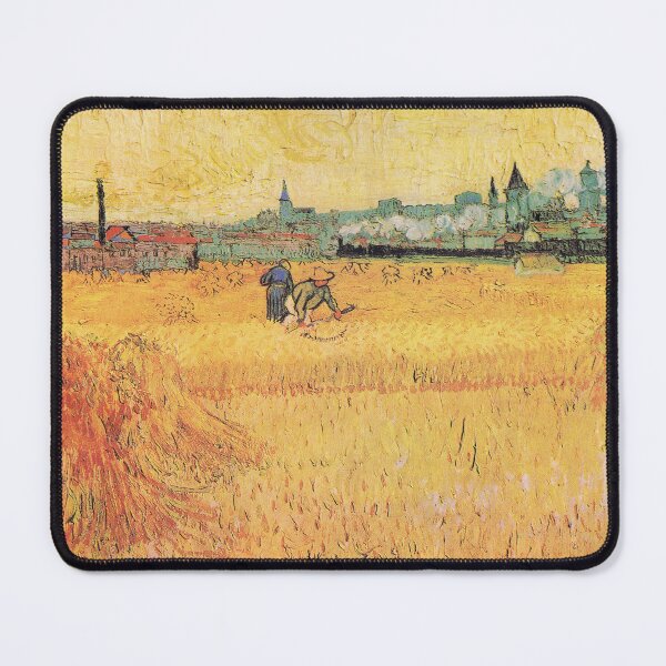 Artikel-Vorschau von Vincent van Gogh: Weizenfeld mit Blick auf Arles, designt und verkauft von 0Serendipity0.