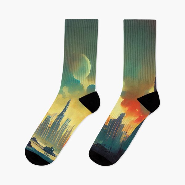 Item preview, The Galactic City designed and sold by AM FineArtPrints.