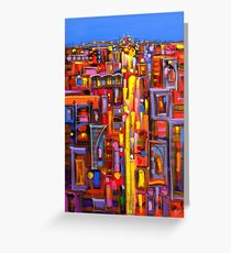 Urban fever Greeting Card