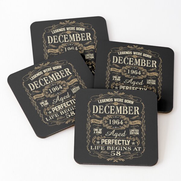 Item preview, 58th Birthday Legends Were Born In December 1964 designed and sold by Nicholaswikstro.