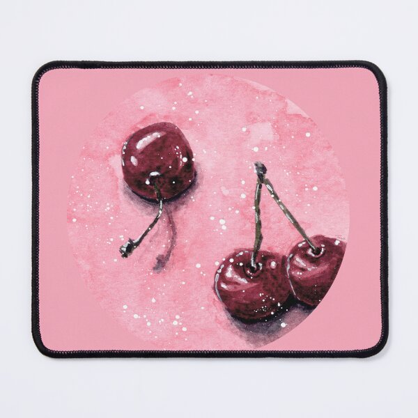 Item preview, Cherries - Round - Watercolour Painting designed and sold by Pattokarts.