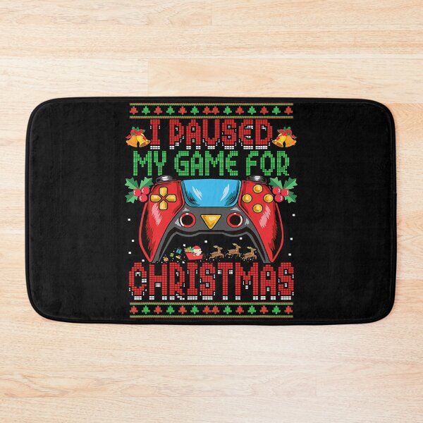 Item preview, Game I Paused My Game For Christmas Ugly Sweater Gamer 258 designed and sold by Lester40.