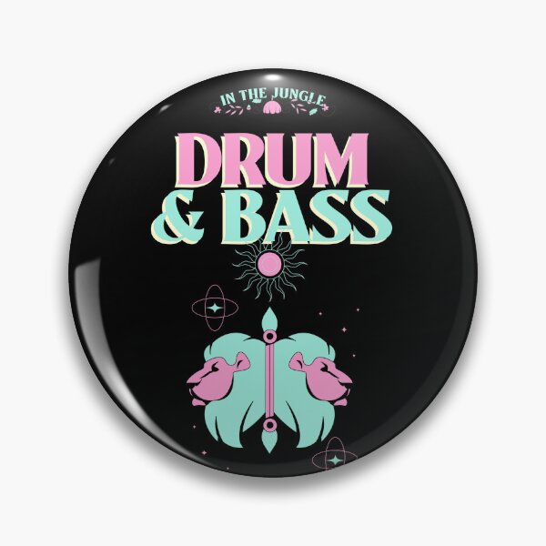 Item preview, Drum and Bass in the jungle space lion  designed and sold by Discothreadz.