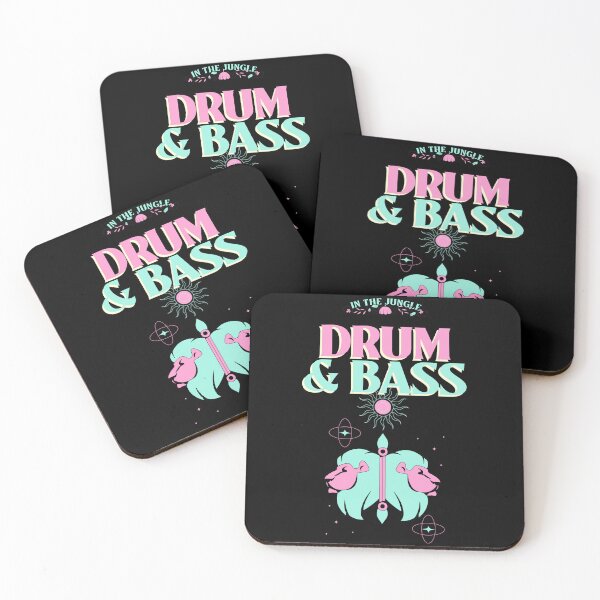 Item preview, Drum and Bass in the jungle space lion  designed and sold by Discothreadz.