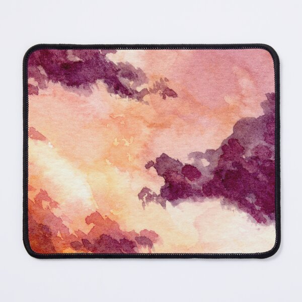 Item preview, Golden Hour Clouds- Round - Watercolour Painting designed and sold by Pattokarts.