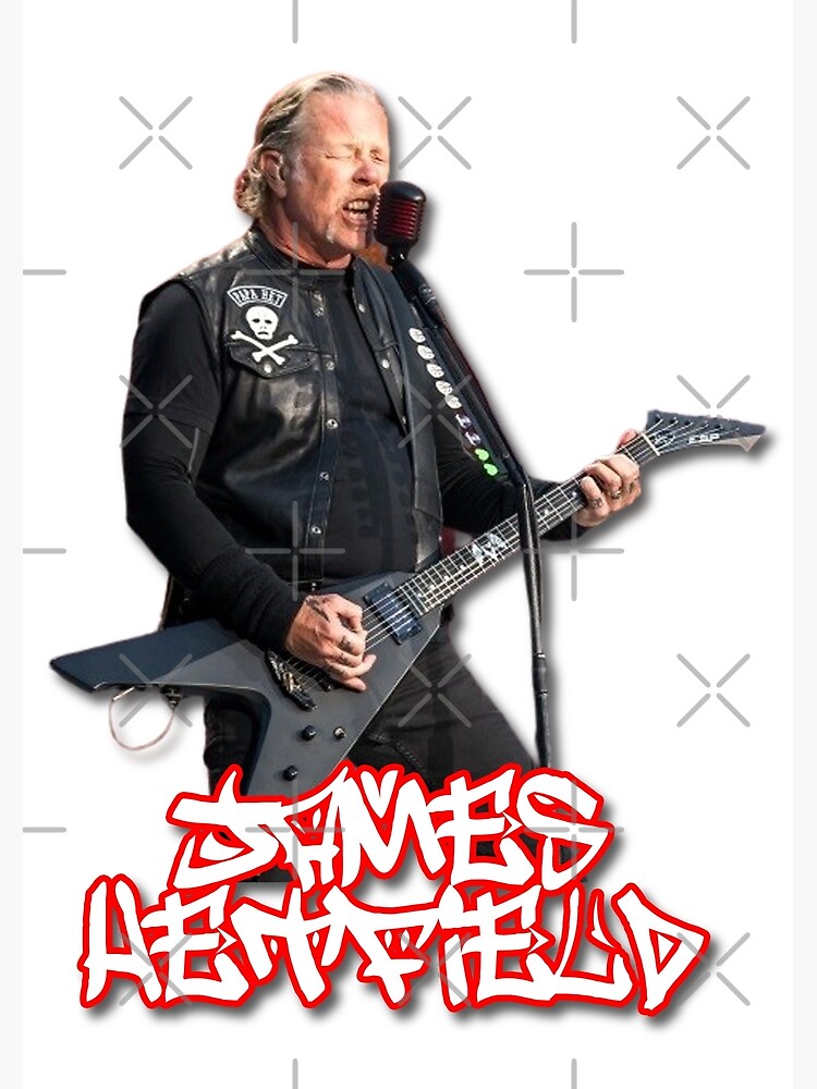 ポスター　ポスター　James Hetfield　James Hetfield