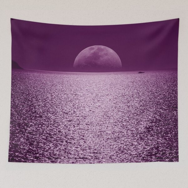 Item preview, Georgia Okeeffe Pink Moon Over Water designed and sold by PVDee.