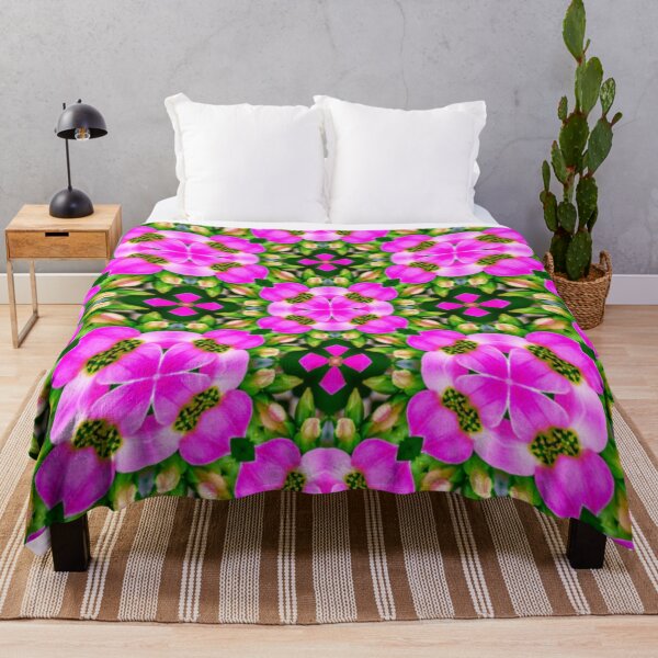 Item preview, Pretty Pink Flower Pattern designed and sold by Patternflower.