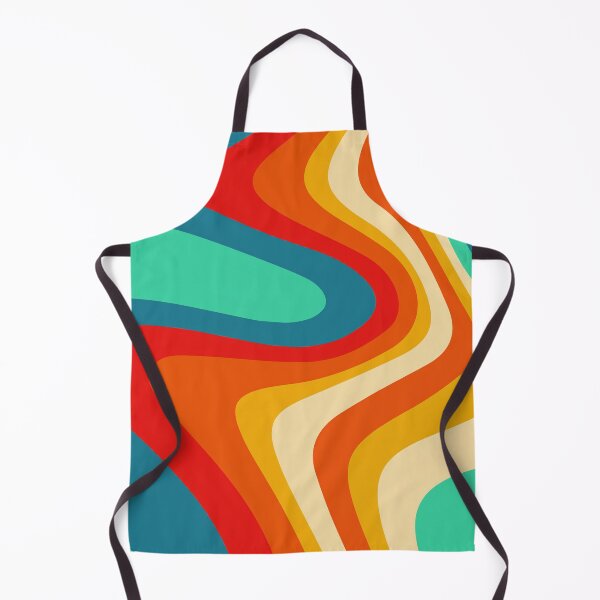 Item preview, Mod Wavy Colorful Stripes designed and sold by meggydesigns.