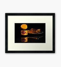 Vegemite And Toast Framed Print