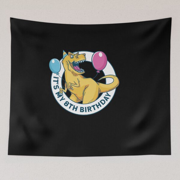 Item preview, REX DINO IT MY 8TH BIRTHDAY DINOSAUR designed and sold by sobriowslen.
