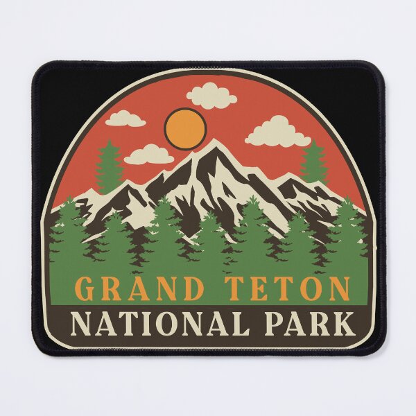 Item preview, Grand Teton National Park - Vintage designed and sold by Nature-mark.