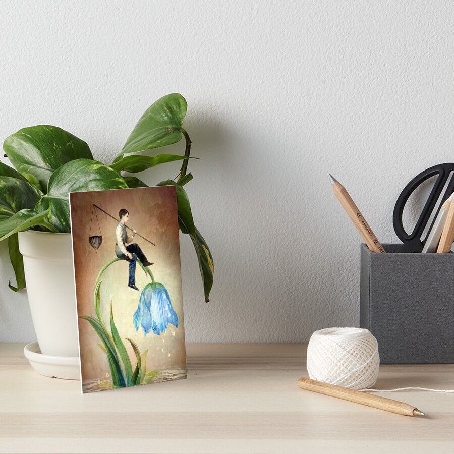 The Gift Of Rain Art Board Print For Sale By Christianschloe | Redbubble