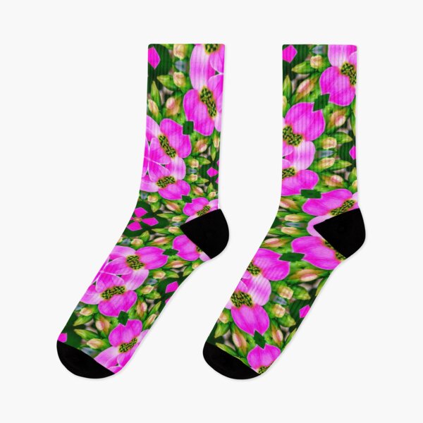 Item preview, Pretty Pink Flower Pattern designed and sold by Patternflower.