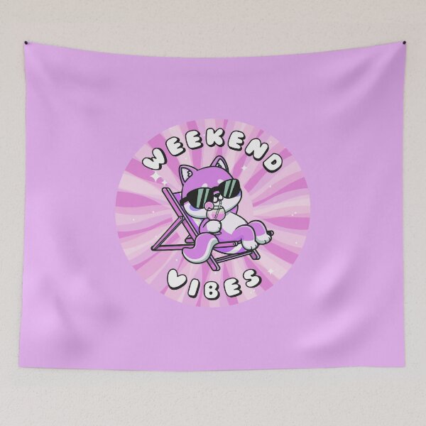 Item preview, Weekend Vibes Shiba Inu Purple designed and sold by everything4eva.
