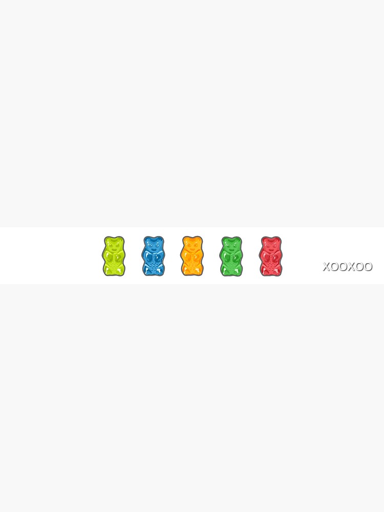 Rainbow Gummy Bears by XOOXOO