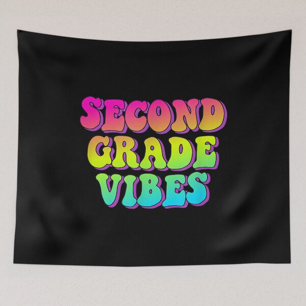 Item preview, Second Grade Teacher Vibes Groovy Hippie Psychedelic Squad designed and sold by Odertwahlgren.