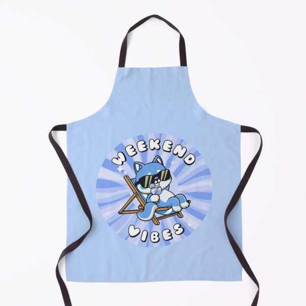 Item preview, Weekend Vibes Shiba Inu Blue designed and sold by everything4eva.