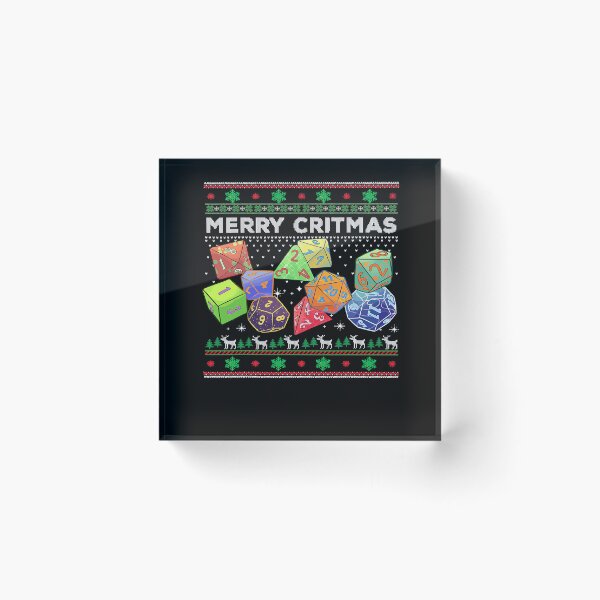 Item preview, Game Merry Critmas Ugly Christmas D20 RPG Board Game Role Play 121 designed and sold by Lester40.