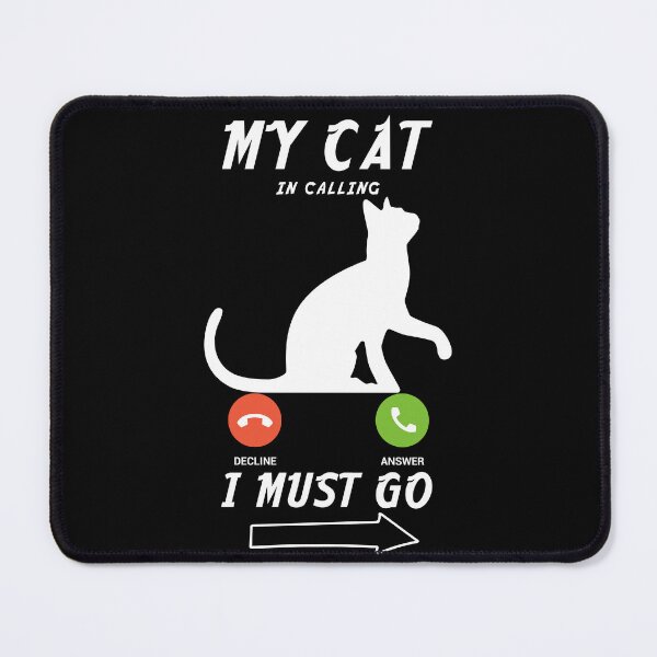Item preview,  My cat Is Calling, Funny Phone Screen Animals Puppy,  cat Lover's, Niche Mom Dad Owner Christmas Gift designed and sold by BestTshirtArt.
