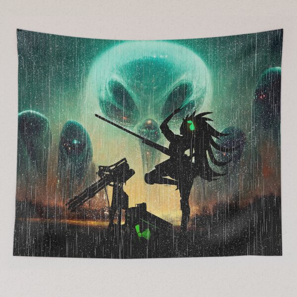 Item preview, Monsters Control 3. Girls and Guns. designed and sold by tabemisa.