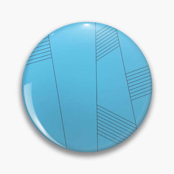 Item preview, Blue, modern, simple, elegant, abstract line graphic pattern designed and sold by theendup.