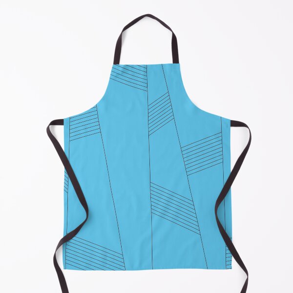Item preview, Blue, modern, simple, elegant, abstract line graphic pattern designed and sold by theendup.