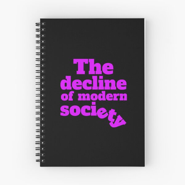 Item preview, The decline of modern society designed and sold by hinteo.