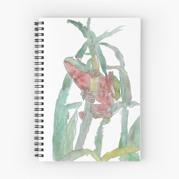 Item preview, Frog on Grass Stalk designed and sold by mila-ola.
