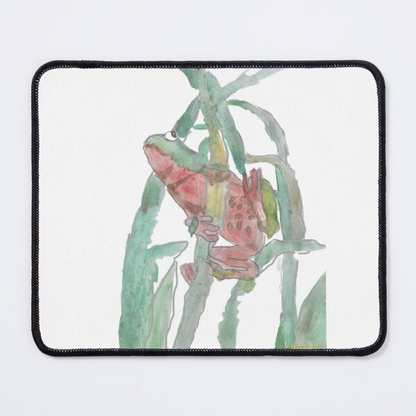 Item preview, Frog on Grass Stalk designed and sold by mila-ola.