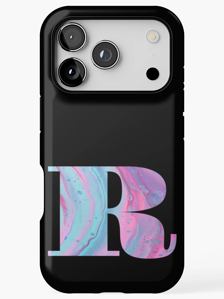 Thumbnail 1 of 4, iPhone Case, Letter R initial gradient designed and sold by oli-ml.