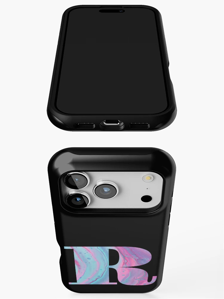 Thumbnail 3 of 4, iPhone Case, Letter R initial gradient designed and sold by oli-ml.