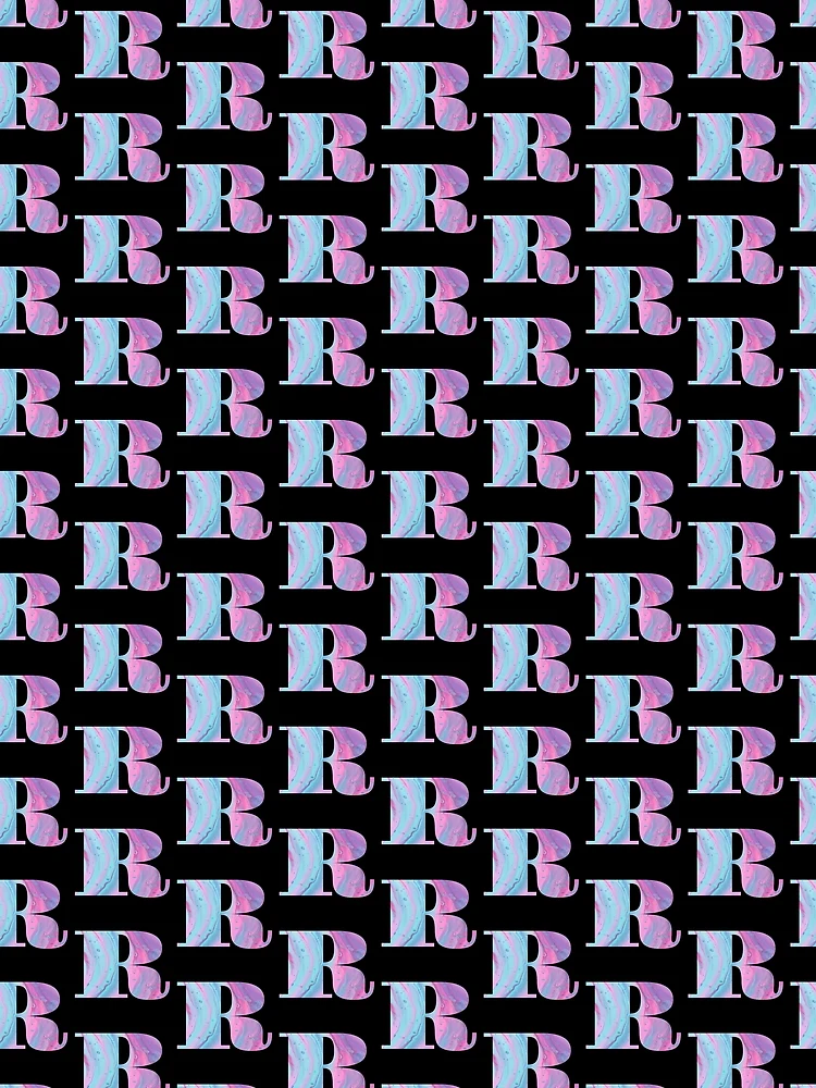 Thumbnail 3 of 3, Scarf, Letter R initial gradient designed and sold by oli-ml.