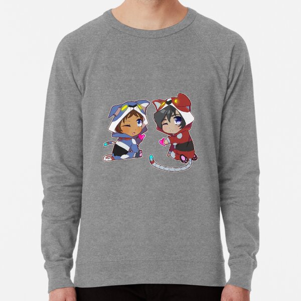 Chibi Voltron Onesie- Klance / Lance + Keith Lightweight Sweatshirt