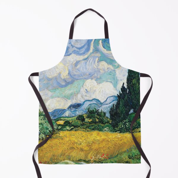 Item preview, Wheat Field with Cypresses (1889) By Vincent Van Gogh designed and sold by BossyCatHome.