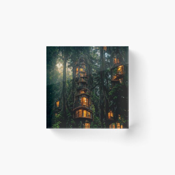 Item preview, Forest village designed and sold by TnT-Merch.