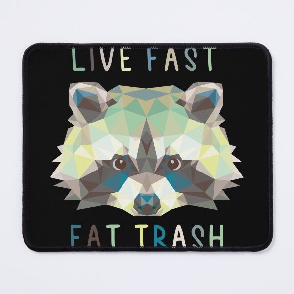 Item preview, live fast eat trash designed and sold by YassJmShop.