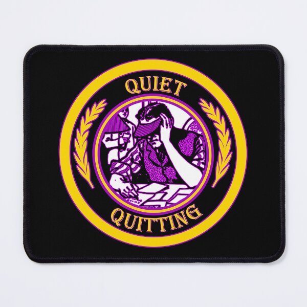 Item preview, Quiet Quitting - Chill Retro Design for T-shirts, iPhone Cases, Stickers and Other Accessories designed and sold by Ridiculam Toga.